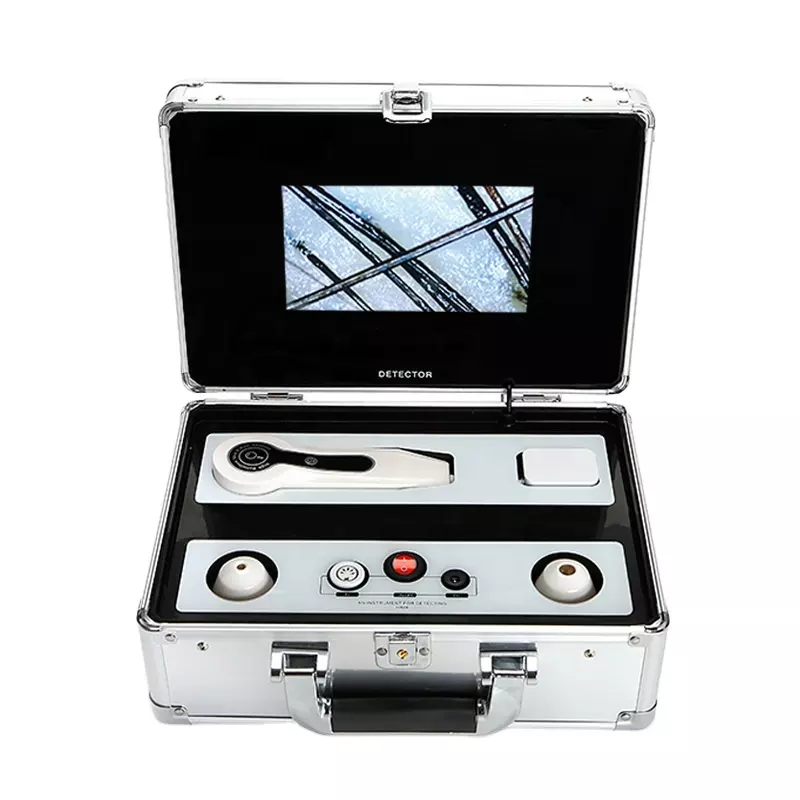 portable facial skin test scanner hair skin analyzer