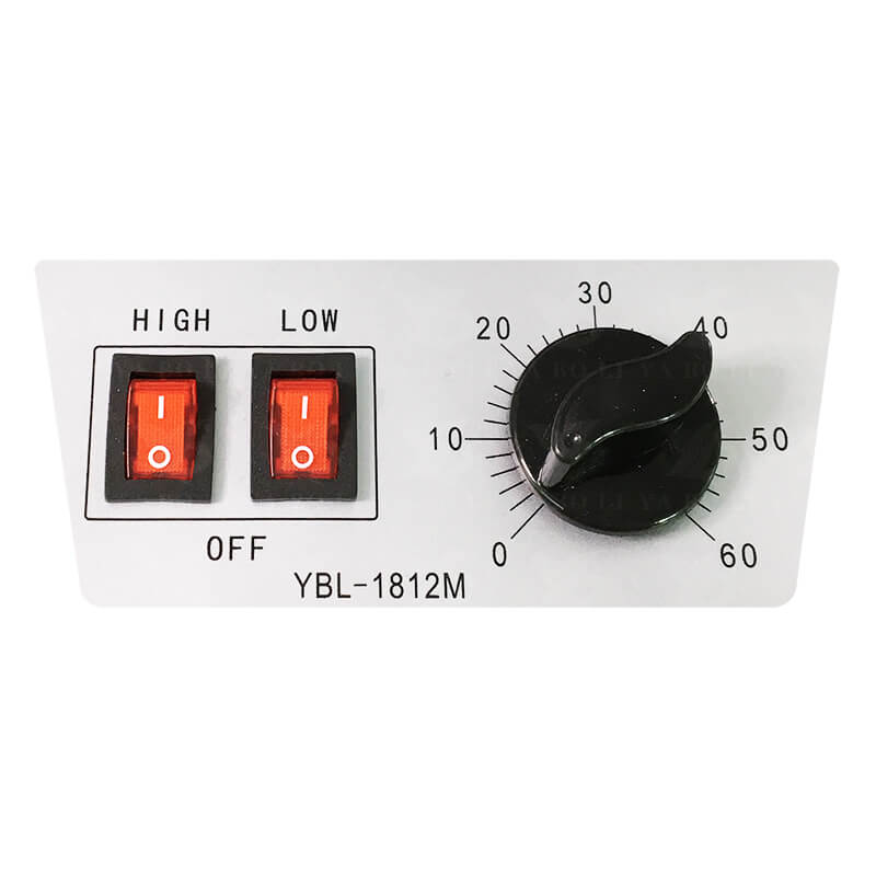 adjustable temp. & time setting